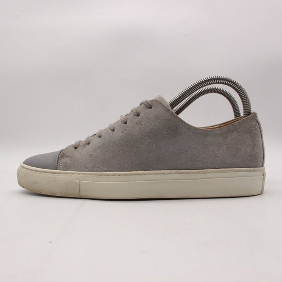 Axel Arigato Gray Leather Sneakers Men's Size US 7.5 Casual Shoes Lace Up - Picture 4 of 11
